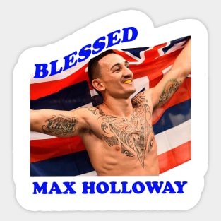 Max Holloway Sticker